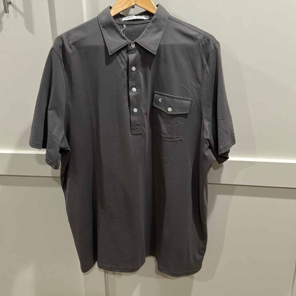 Criquet Polo - Logo Wolferts Roost CC - size XXL 100% Organic Cotton